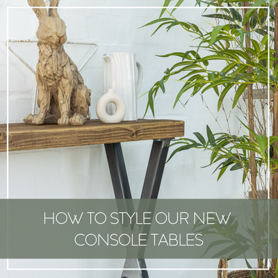 How to style Acumen Collection’s new console tables