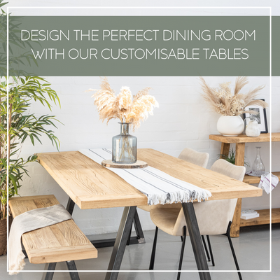 Designing the perfect dining room with Acumen Collection's customisable tables