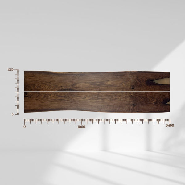 Walnut Dining Table - 340 cm | 0094