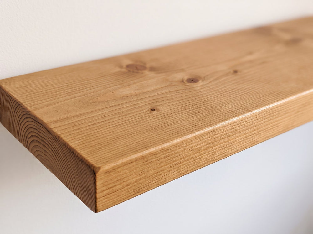 Modern planed shelves