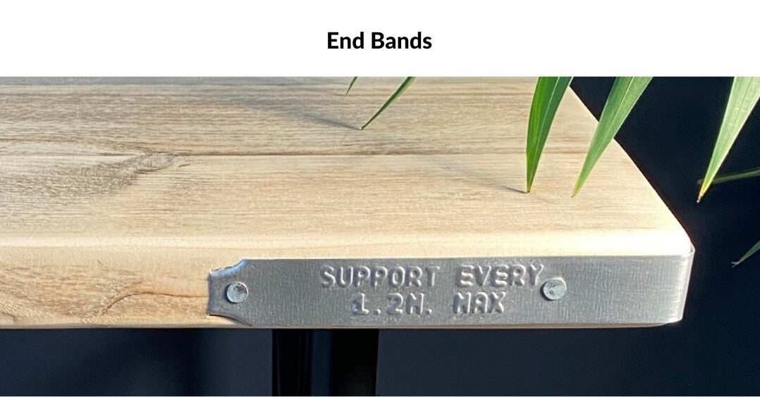 Metal end band example