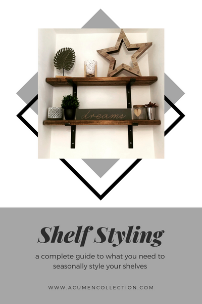5 Top Tips for Perfectly Styled Shelves
