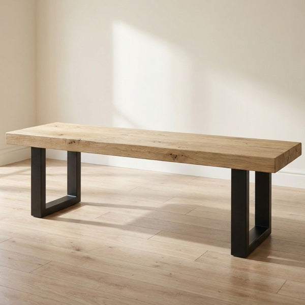 Scafell Elm Bench - 160cm - 