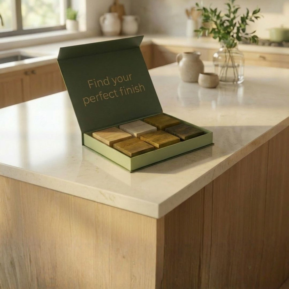 Timber sample box