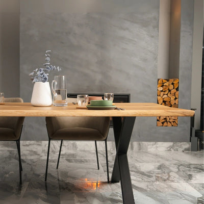 Live Edge Oak Dining Table - 180 cm | Unique 4418