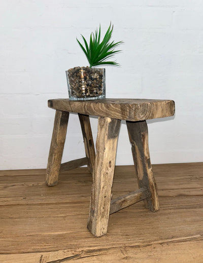 Rustic Stool - Unique Sizes