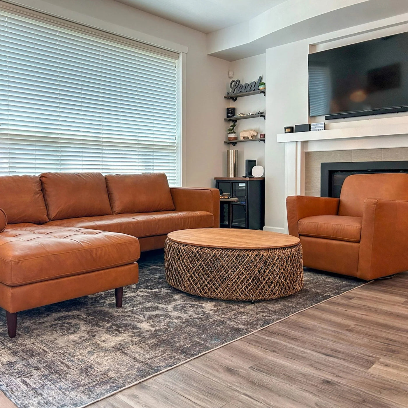 Knut Abaca Coffee Table