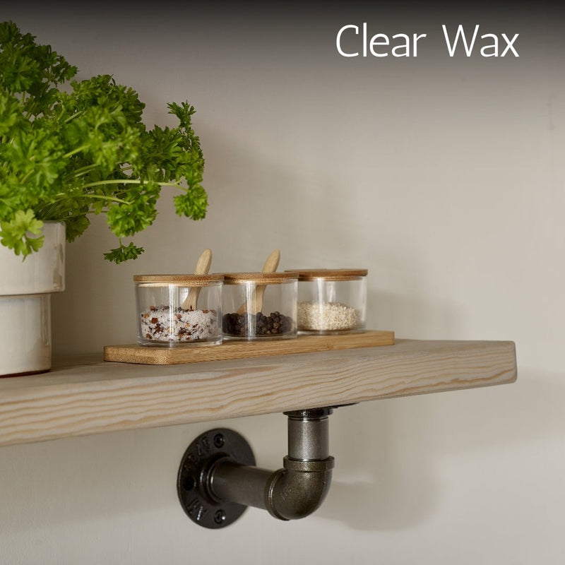 Pipe shelf bracket