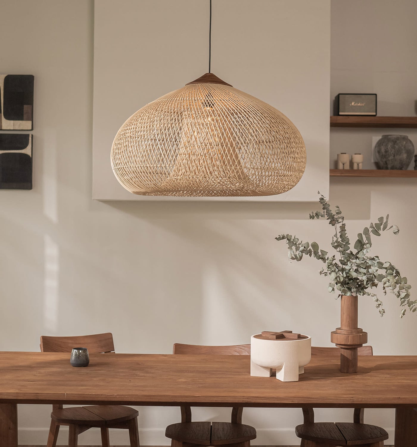 Drum Lamp - Large - 80cm Diameter - Acumen Collection