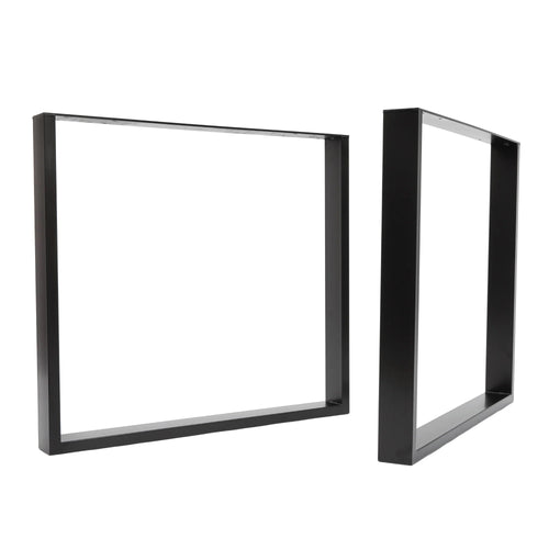 Square steel table legs