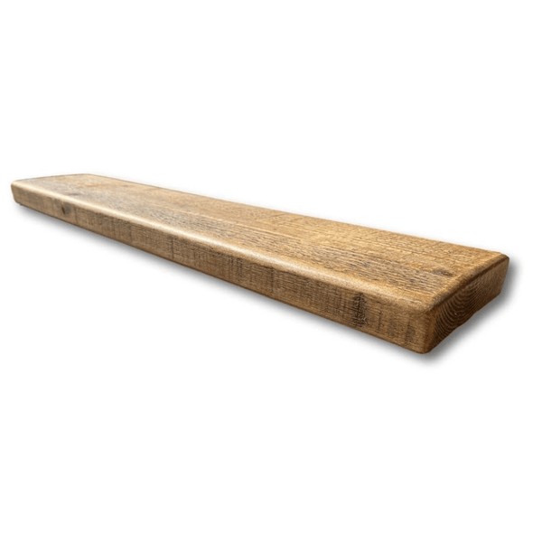 Rustic Weathered Shelf 35mm - 22cm Depth - 60cm - 