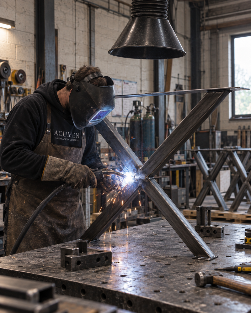 We cut and weld