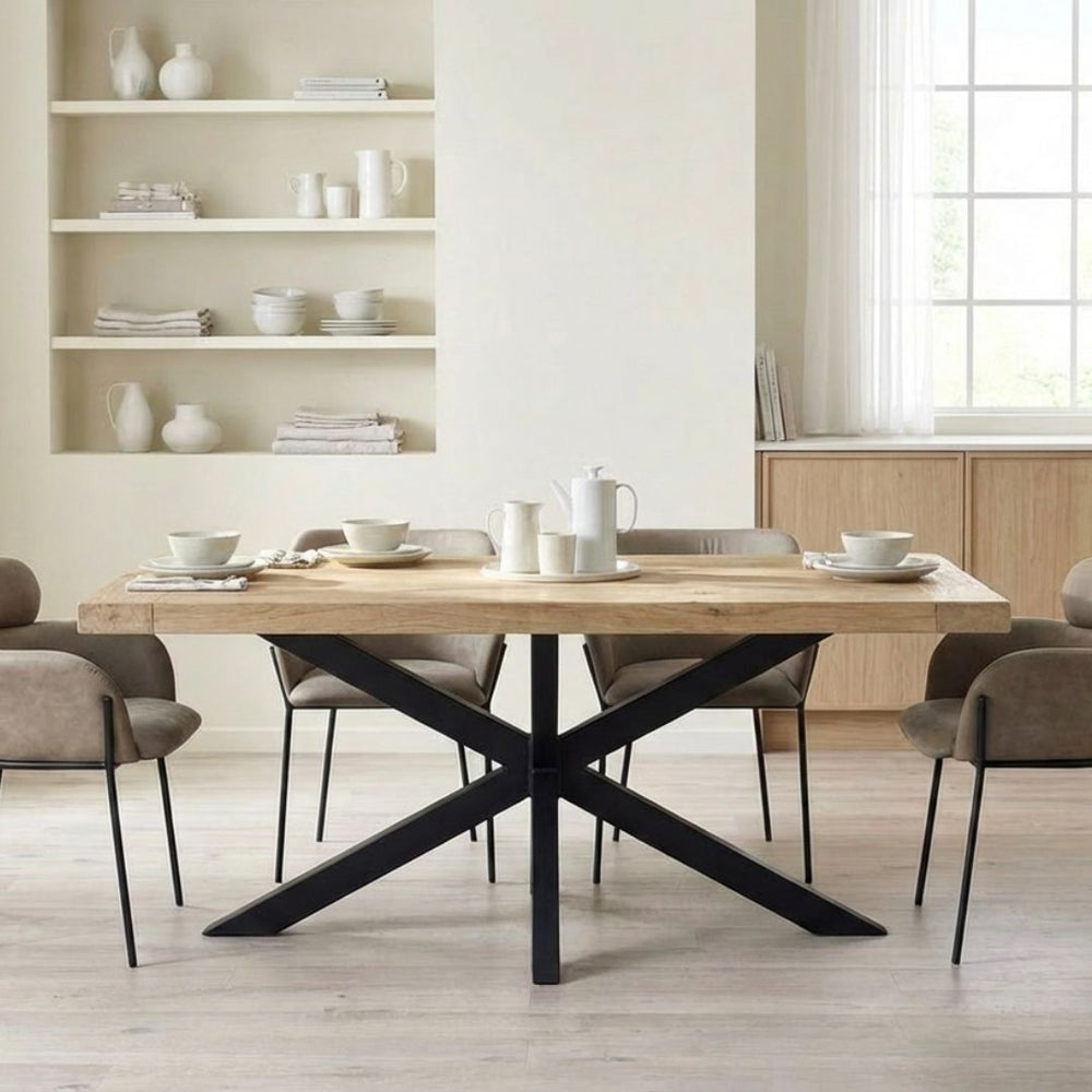 65mm reclaimed elm tables and benches
