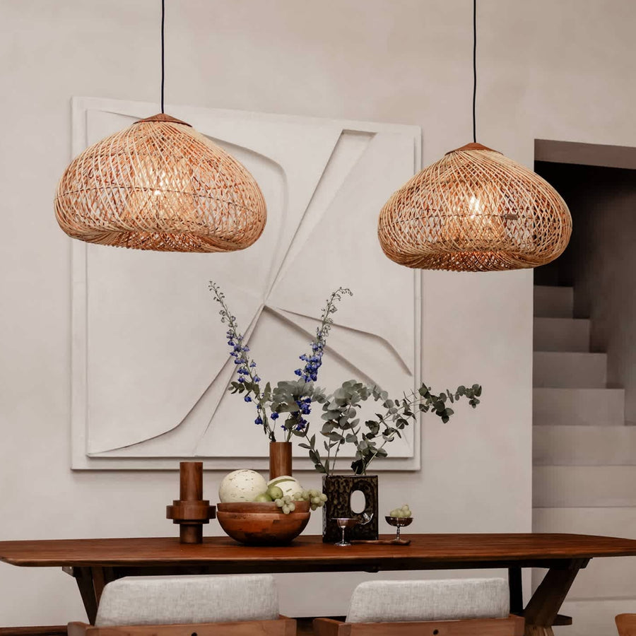 Rattan Lampshades