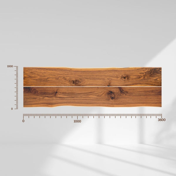 Live Edge Walnut Dining Table - 360 cm | 2489