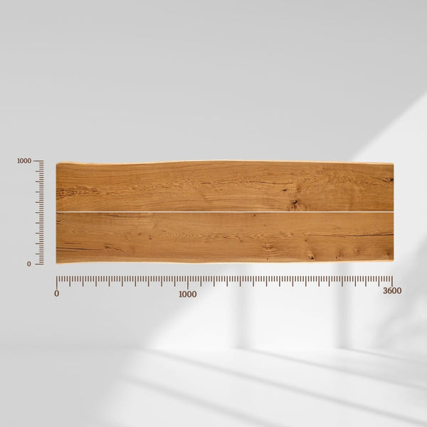 Live Edge Oak Dining Table - 360 cm | 4259