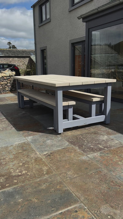 Mellbreak - Rustic Garden Table