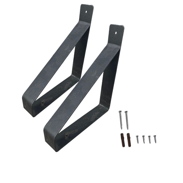 1 x Suspense Bracket - 3 Sizes - 15cm - Matte Black
