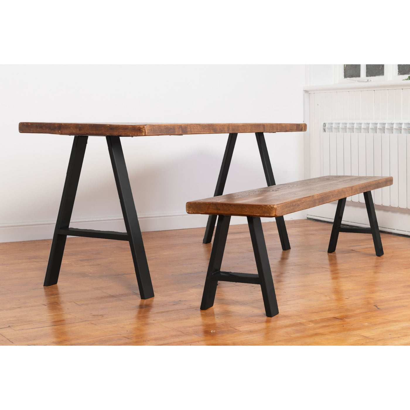 Arnison Industrial Bench - A-Shaped Legs