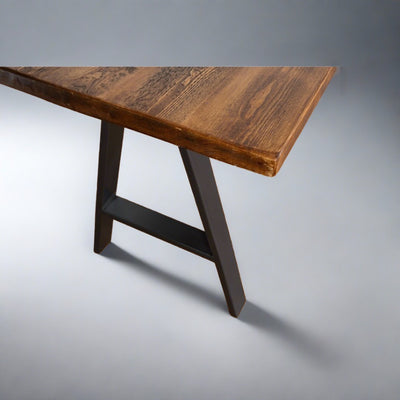 Arnison Industrial Dining Table - A-Shaped Legs
