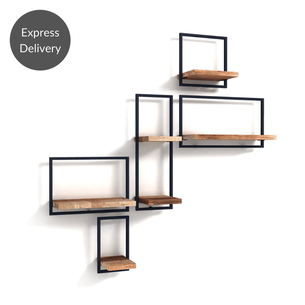 Shelfmate Composition 20 - Stairway - Smooth Teak PC - 