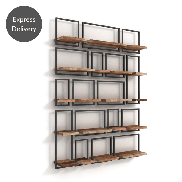 Shelfmate Composition 7 - The Hive - Smooth Teak PC - 