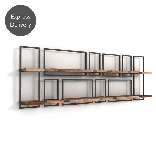 Shelfmate Composition 17 - Locomotion - Smooth Teak PC - 