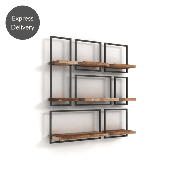 Shelfmate Composition 9 - Fair and Square - Smooth Teak PC - 