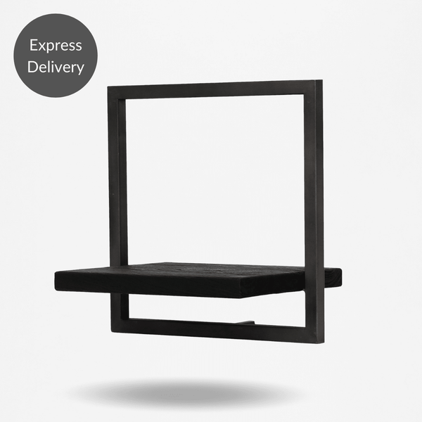 SHELFMATE Burned Black Teak - Style B - 
