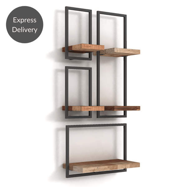 Shelfmate Composition 1 - Chimney - Smooth Teak PC - 
