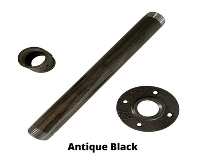 Antique Black stainless steel metal finish