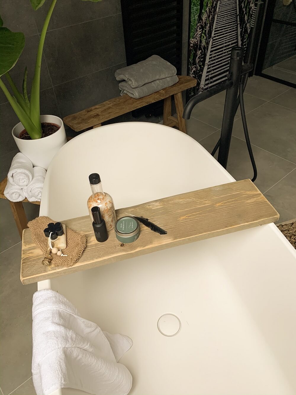 Distressed Scaffold Board Bathboard (4610043543607)