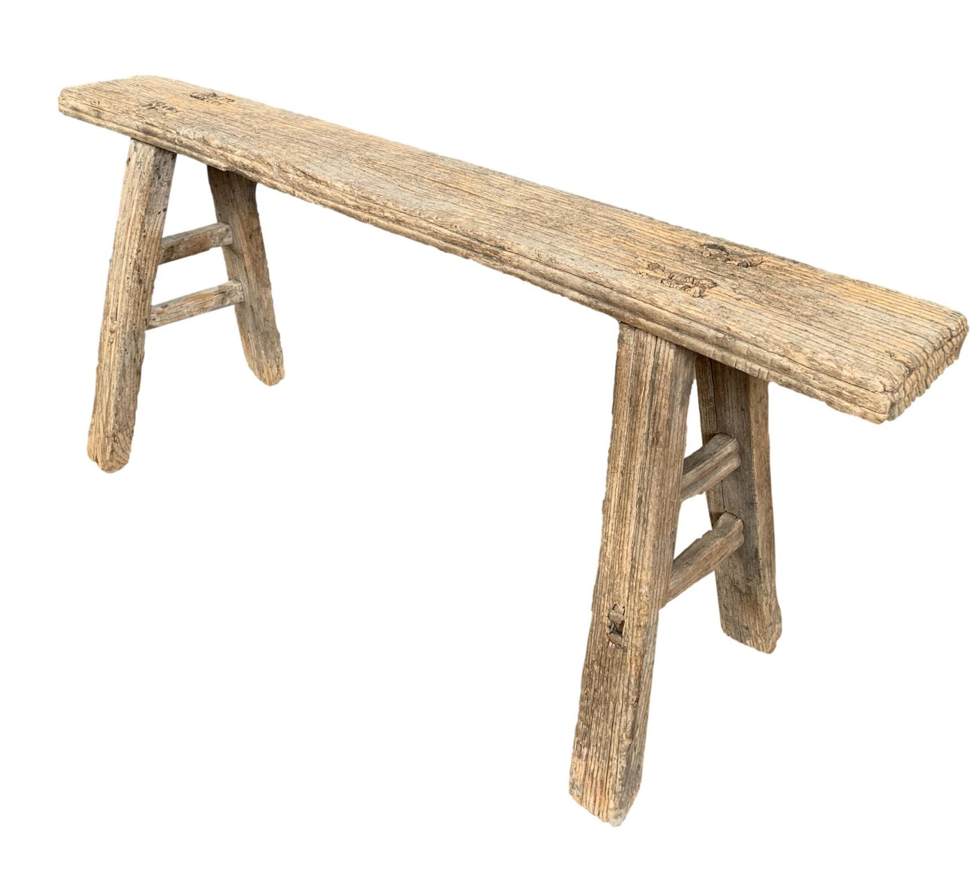 Skinny Antique Chinese Benches