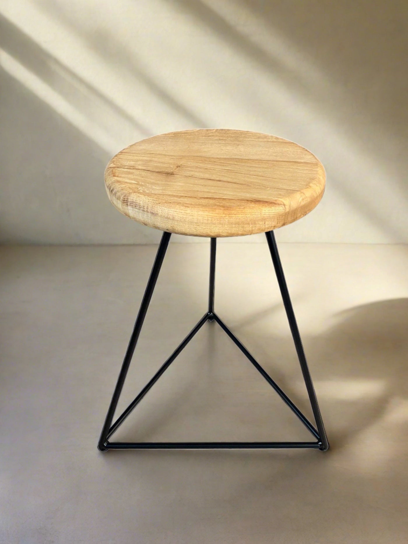 Old Barn Prism Stool - Round