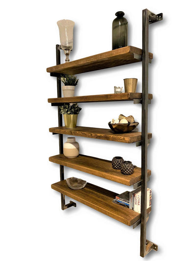 Industrial Box Section Shelving Unit - Wall Mounted (4630988488759)