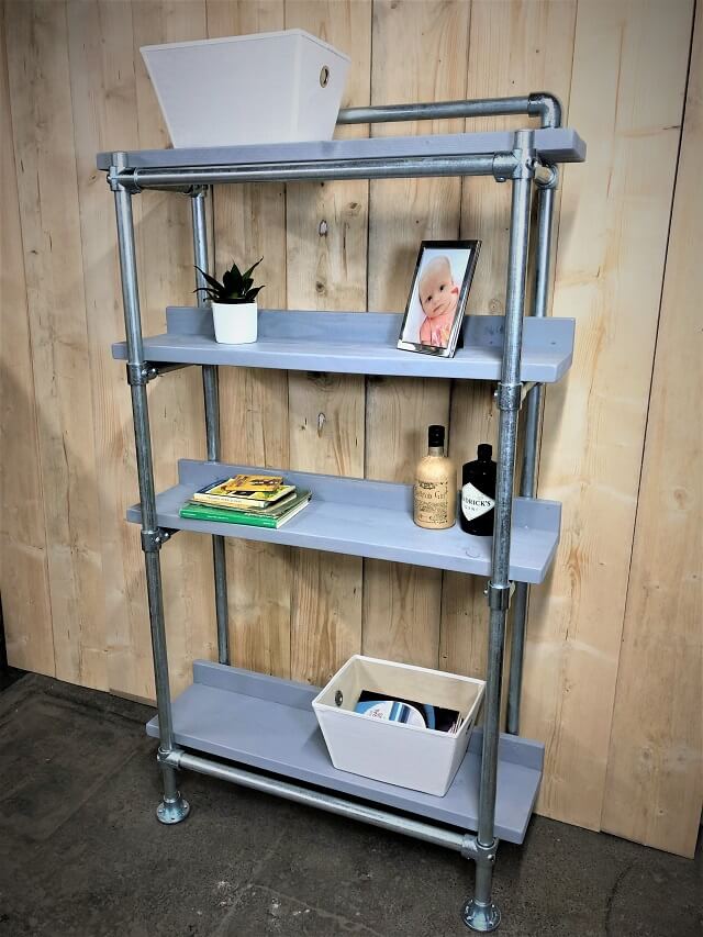 Industrial Scaffold Pipe Shelving Unit - Acumen Collection (3819418943552)