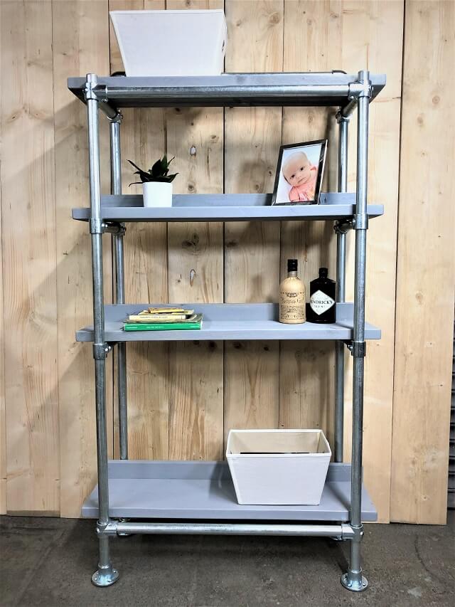 Industrial Scaffold Pipe Shelving Unit - Acumen Collection (3819418943552)