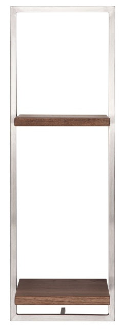 SHELFMATE American Walnut Stainless Steel - Style D (4444679209015)