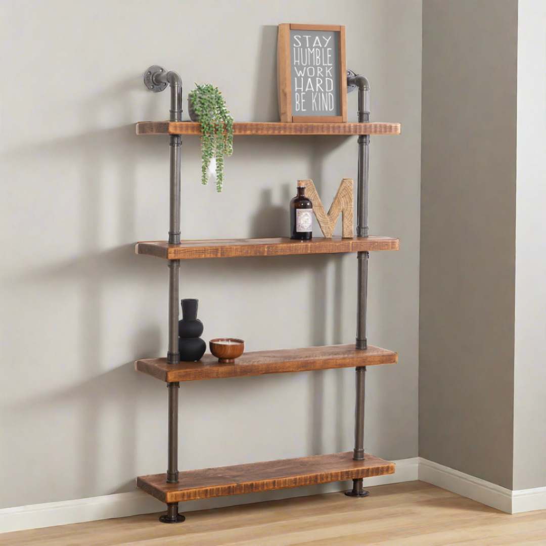 Chunky wood shelving online unit