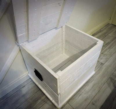 Small Rustic Toy Box - Acumen Collection (4083609534528)